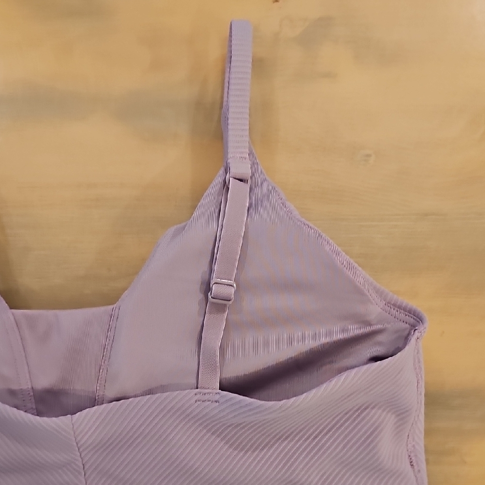 Lavender Ribbed Bralette - Picture 4 of 6